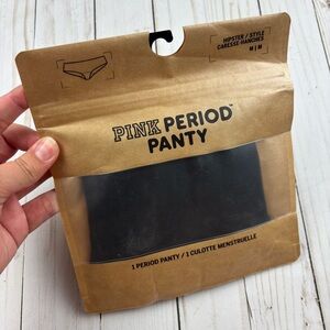 Brand New! Pink Period Panty Hipster Size medium